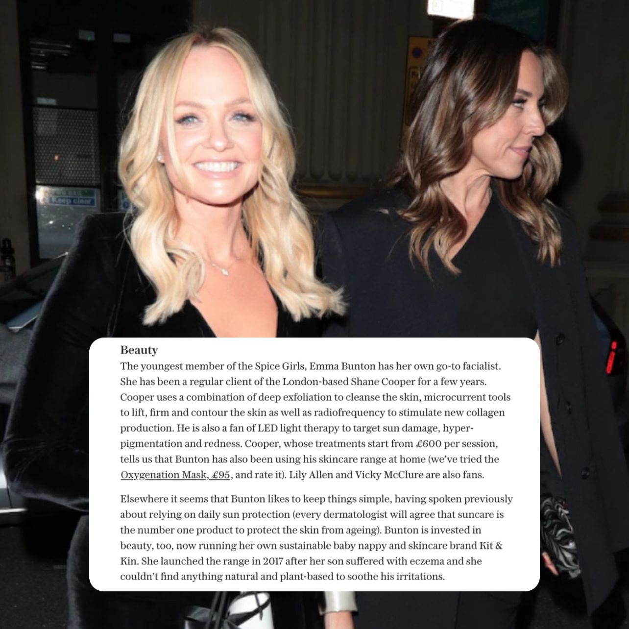 Shane Cooper Featured in Telegraph: How the Spice Girls look so good at 50