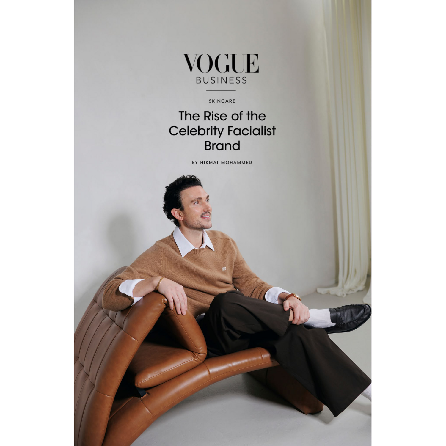 Shane Cooper Featured in Vogue: The Rise of the Celebrity Facialist Brand